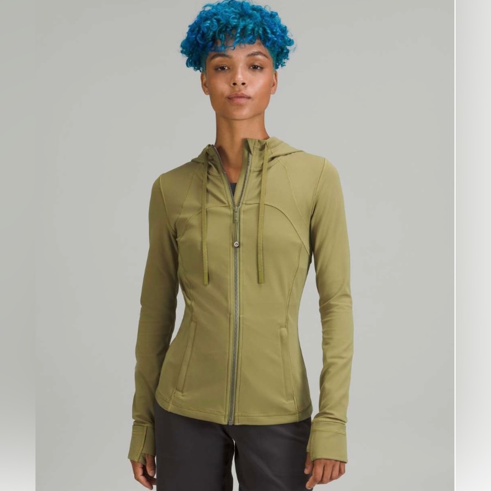 LULULEMON DEFINE HOODY - NULU - BRONZE GREEN - SIZE 4 - BRAND NEW
